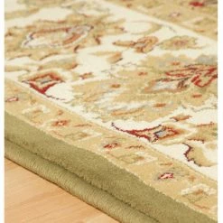 Xrugs Green Oriental Rug Gold Traditional Pattern Large Small Runner Heavy Carpet Mat Runners