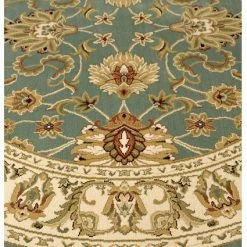 Xrugs Runners Teal Blue Rug Traditional Oriental Pattern Thick Heavy Large Small Runner Circle
