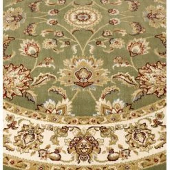 Xrugs Green Oriental Rug Gold Traditional Pattern Large Small Runner Heavy Carpet Mat Runners