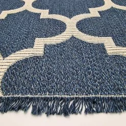 Xrugs Runner Rug Navy Blue 300cm Cotton Machine Washable With Tassels Natural Runner For Bedroom Hallway 9 Xrugs Runner Rug Navy Blue 300cm Cotton Machine Washable With Tassels Natural Runner For Bedroom Hallway