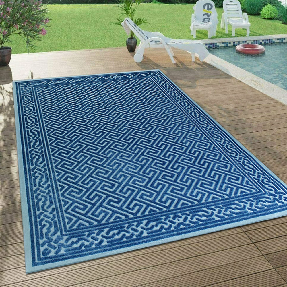 Xrug Navy Outdoor Rug Greek Key Border Pattern Large Small For Garden Patios Decking Gazebo Soft Woven Mat Outdoor Rugs 1 Xrug Navy Outdoor Rug Greek Key Border Pattern Large Small For Garden Patios Decking Gazebo Soft Woven Mat Outdoor Rugs