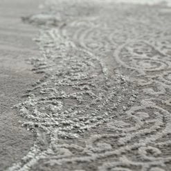 Xrugs Grey Oriental Rug Traditional Pattern Large Runner Small Carpet Living Room Mat