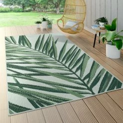 Xrugs Indoor Outdoor Rug Floral Design Extra Large Small Runner Round Floor Area Mats Outdoor Rugs