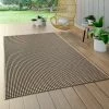 Xrugs Outdoor Rugs Flatweave Outdoor Rug Sisal Effect Nature And Black Large Small Patio Garden Mat