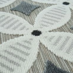 Xrugs Outdoor Rugs Indoor Outdoor Rug Floral Retro Design Large Small Garden Patio Decking Area Mat