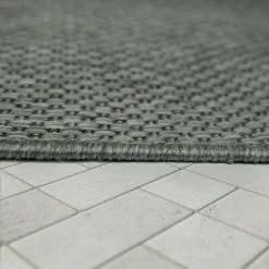 Xrugs Indoor Outdoor Rug Large Kitchen Monochrome Sisal Grey Mats Kitchen Patio Garden