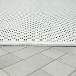 Xrugs Extra Large Outdoor Rug Ivory Monochrome Plain Garden Decking Patio Balcony Mat Outdoor Rugs