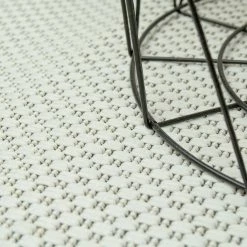 Xrugs Extra Large Outdoor Rug Ivory Monochrome Plain Garden Decking Patio Balcony Mat Outdoor Rugs