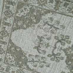 Xrugs Oriental Rug Runner 100% Cotton Natural Hallway Carpet Washable Natural Woven Mat - 75x300cm Cotton Rugs