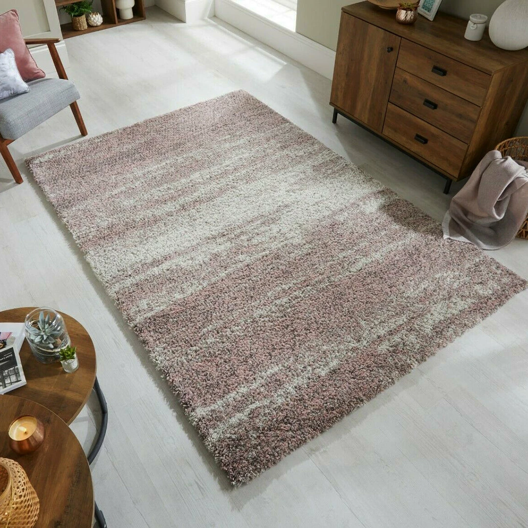 Xrugs Modern Soft Fluffy Rugs Blush Pink Grey Cream Pattern Shaggy Carpet Thick Bedroom Mat 1 Xrugs Modern Soft Fluffy Rugs Blush Pink Grey Cream Pattern Shaggy Carpet Thick Bedroom Mat