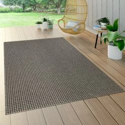Xrugs Outdoor Rugs Sisal Effect Anthracite Large Small Summer Garden Balcony Patio Mat