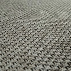 Xrugs Indoor Outdoor Rug Large Grey Sisal Effect Design Summer Patio Garden Area Mats Outdoor Rugs