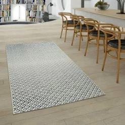 Xrugs Outdoor Rug Plastic Geometric Flatweave Large XL Small Decking Garden Patio Mat Outdoor Rugs
