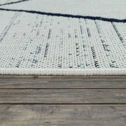 Xrugs Outdoor Rugs Outdoor Rug Plastic White Blue Flatweave Large XL Small Decking Garden Patio Mat