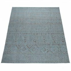 Xrugs Blue Outdoor Rug 3D Design Large Small Decking Garden Patio Balcony Terrace Mat Outdoor Rugs