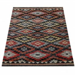 Xrugs Indoor Outdoor Rug Chevron Multi Colours Runner Large Patio Garden Balcony Mats