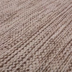 Xrugs Large Rug Beige Stripes Cotton Handwoven Tassels Living Room Bedroom Area Mat