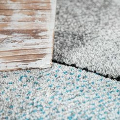 Xrugs Grey And Turquoise Rug Thick Contour Cut Pattern Runner Large Small Area Carpet Runners 9 Xrugs Grey And Turquoise Rug Thick Contour Cut Pattern Runner Large Small Area Carpet Runners