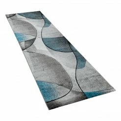 Xrugs Grey And Turquoise Rug Thick Contour Cut Pattern Runner Large Small Area Carpet Runners 13 Xrugs Grey And Turquoise Rug Thick Contour Cut Pattern Runner Large Small Area Carpet Runners