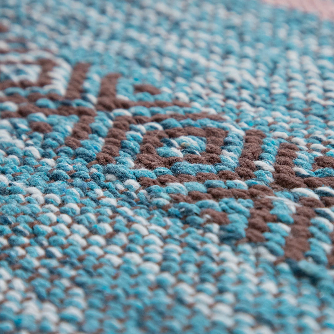 Xrugs Cotton Rugs Striped Cotton Duck Egg Rug Brown Pink Navy Colours With Hand Made Tassels Mat 3 Xrugs Cotton Rugs Striped Cotton Duck Egg Rug Brown Pink Navy Colours With Hand Made Tassels Mat