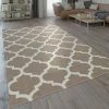 Xrugs Cotton Rugs Brown Cotton Rug Large Small XL Runner Living Room Rugs Taupe Flat Woven Carpet