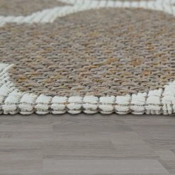 Xrugs Cotton Rugs Brown Cotton Rug Large Small XL Runner Living Room Rugs Taupe Flat Woven Carpet